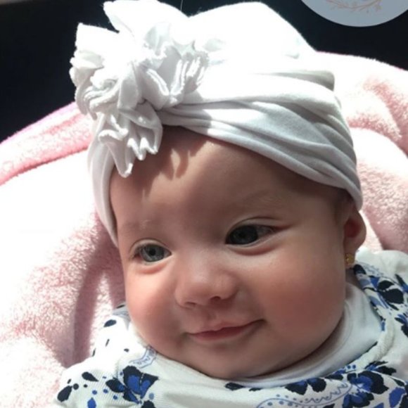 Newborn Baby Girl Turban hat - Accessory - Picture 3 of 3